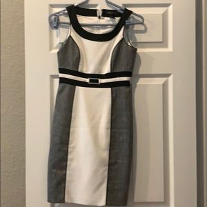 WH/BM Black and White dress